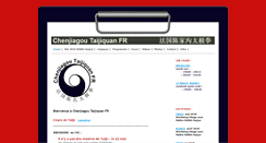 Desktop Screenshot of chentaiji-fr.com