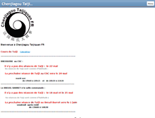 Tablet Screenshot of chentaiji-fr.com